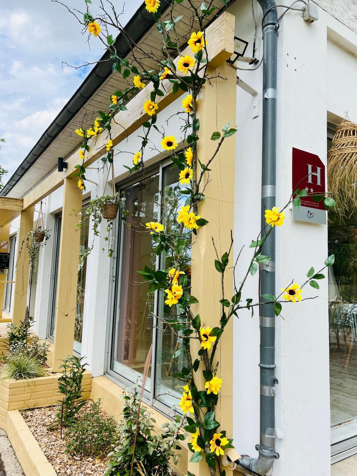 Motel Les Broussailles Mesves-sur-Loire Exterior foto